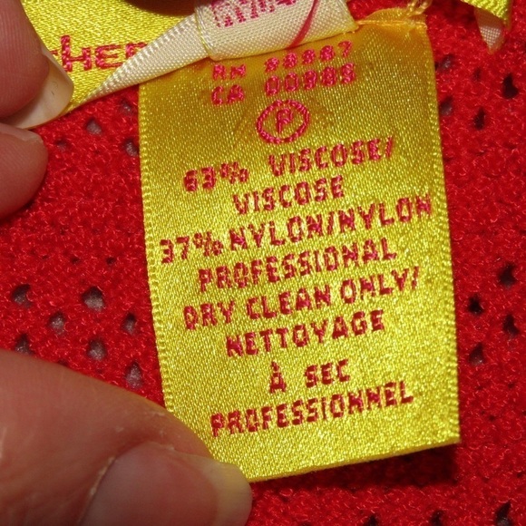 Catherine Malandrino Dress Red Bandage Bodycon Pleated Ruffle with Slip Sz S - Picture 10 of 12